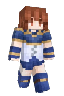 antihealed Minecraft avatar full body