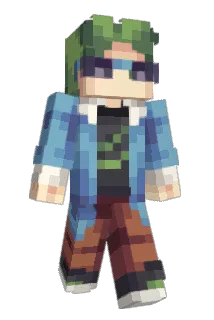 antreno Minecraft avatar full body