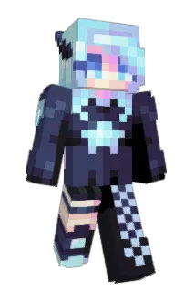 anxietycloud Minecraft avatar full body