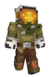 anyodyne Minecraft avatar full body