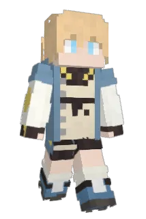 aokazumi Minecraft avatar full body