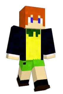aokocha Minecraft avatar full body
