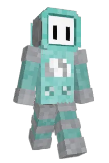 aposiopetic Minecraft avatar full body