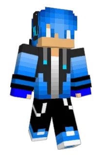 appIied Minecraft avatar full body