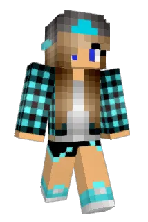 aprildog Minecraft avatar full body