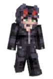 aqapted Minecraft avatar full body