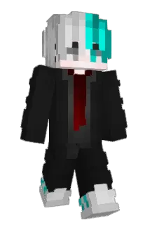 aqua91 Minecraft avatar full body