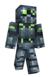 aqua_pack Minecraft avatar full body