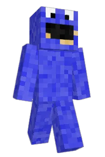 aquadye Minecraft avatar full body