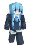 aquagaminggirl Minecraft avatar full body