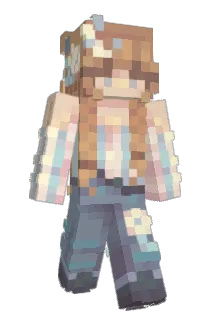 aquaholix Minecraft avatar full body