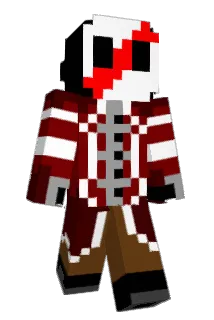 aquamarinho Minecraft avatar full body