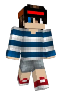 aquaticwombatt Minecraft avatar full body