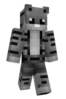 aqva Minecraft avatar full body