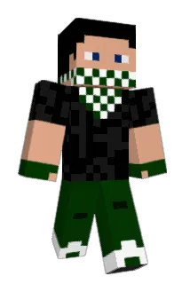 arcadebike Minecraft avatar full body