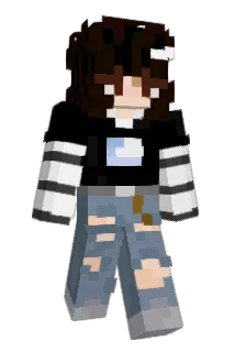 arcticjustine Minecraft avatar full body