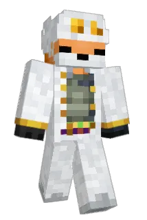 argenfox Minecraft avatar full body
