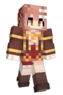 ariadog Minecraft avatar full body