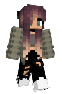 arianaaa Minecraft avatar full body