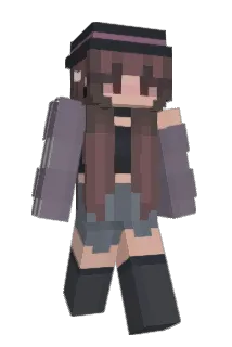 ariascarlett Minecraft avatar full body