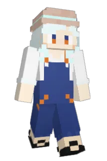 asagome Minecraft avatar full body
