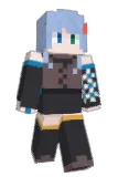 asahaka Minecraft avatar full body
