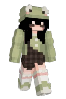 asamiyoru Minecraft avatar full body