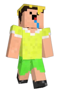 asdfbiene Minecraft avatar full body