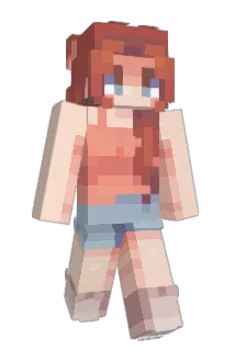 ashweasley Minecraft avatar full body