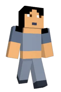 asiandaria Minecraft avatar full body