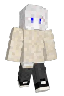 askaredREAL Minecraft avatar full body
