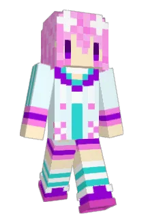 asshichan Minecraft avatar full body