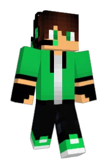 asterloc Minecraft avatar full body