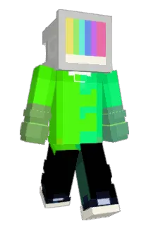 astroglitcher Minecraft avatar full body