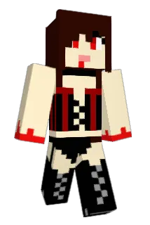 asukx Minecraft avatar full body