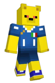 atleticomadrid Minecraft avatar full body