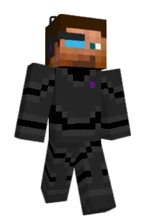 attibomb Minecraft avatar full body