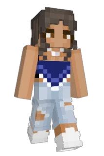 audrye Minecraft avatar full body