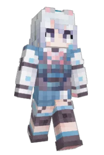 aug2L Minecraft avatar full body