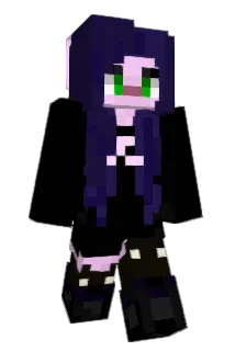 aurorabunnii Minecraft avatar full body