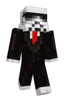 autobotblue Minecraft avatar full body