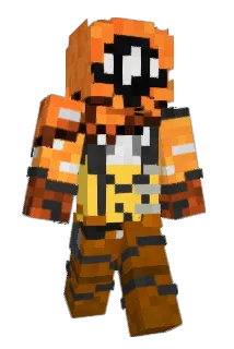 autumnical Minecraft avatar full body