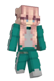 aweeah Minecraft avatar full body