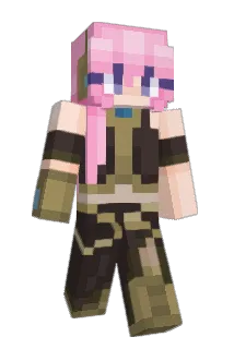axechan Minecraft avatar full body