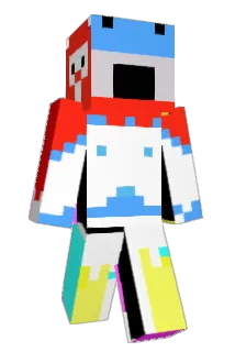 axelmessi Minecraft avatar full body
