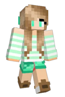 ayaharp Minecraft avatar full body