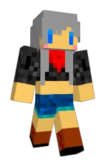 ayaking Minecraft avatar full body
