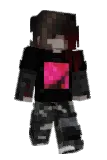 ayanokaneko Minecraft avatar full body