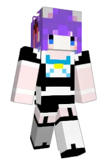 ayuVT Minecraft avatar full body