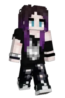 azeterna Minecraft avatar full body